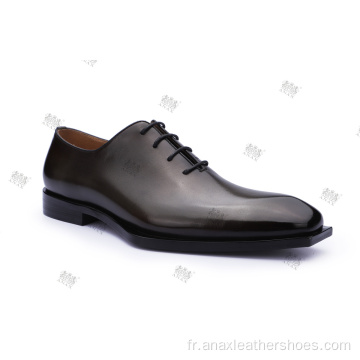 Chaussures confortables en caoutchouc à semelle souple pour hommes d&#39;affaires